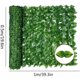 thumbnail image 4 of Rollo de valla de privacidad de hoja Artificial, valla de paisajismo de pared, pantalla de valla de jardín, balcón para decoración interior y exterior,CHINA, 4 of 5