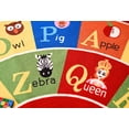 thumbnail image 6 of Furnish My Place 745 ABC With Animal 9' Round ABC Area Rug for Kids, Educational Alphabet, Animals Children Rug, Anti-Skid Rubber Backing, Multicolor, 6 of 6