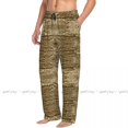 thumbnail image 2 of Men's Casual Pajama Sleeping Pants Snake Print Lounge Loose Trousers Comfortable Nightwear, 2 of 5