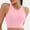 SwimwearA927-Pink, variant on LEKWK High Neck Swimsuits for Women Sporty Racerback Bikini Set Crop Top Bathing Suit Two Piece Modest Tank Top Summer Beach Vacation Swimwear