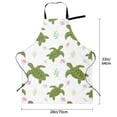 thumbnail image 5 of Picia Cute Turtle Waterproof Apron for Unisex Adult - Adjustable Bib Apron with Pockets, Ideal for Cooking, Gardening, Painting, and Household Chores, 5 of 9