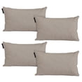 thumbnail image 1 of Cojin riñonera Decorativa Rectangular Set de 4 Apolo Crema, 1 of 4