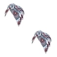 thumbnail image 2 of Pañuelos para la cabeza Qarigey Diseño elástico Gorro plisado Type7 NO7, 2 of 6