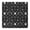Black White Moon, variant on Dark Green Sun Planet Star Cloud Pattern Square Fitted Tablecloth with Elastic Edge,Square Table Cover,Washable Elastic Table Cover for Home Kitchen Party Decor 36"x36"