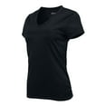thumbnail image 2 of Paragon 203 Vera Ladies Short Sleeve UPF 50+ V Neck Performance Tee-Black-3XL, 2 of 3