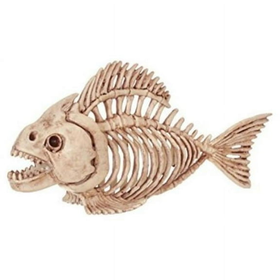 Skeleton Fish Halloween Scary Party Garden
