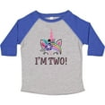 thumbnail image 3 of Inktastic 2nd Birthday Unicorn 2 Year Old Girl Girls Toddler T-Shirt, 3 of 5