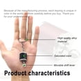 thumbnail image 5 of 【Diseño】La forma de este llavero de transmisión de metal es muy única e interesante, es un dispositivo genial para expresar tu personalidad, este es un pequeño y agradable dispositivo que t, 5 of 5