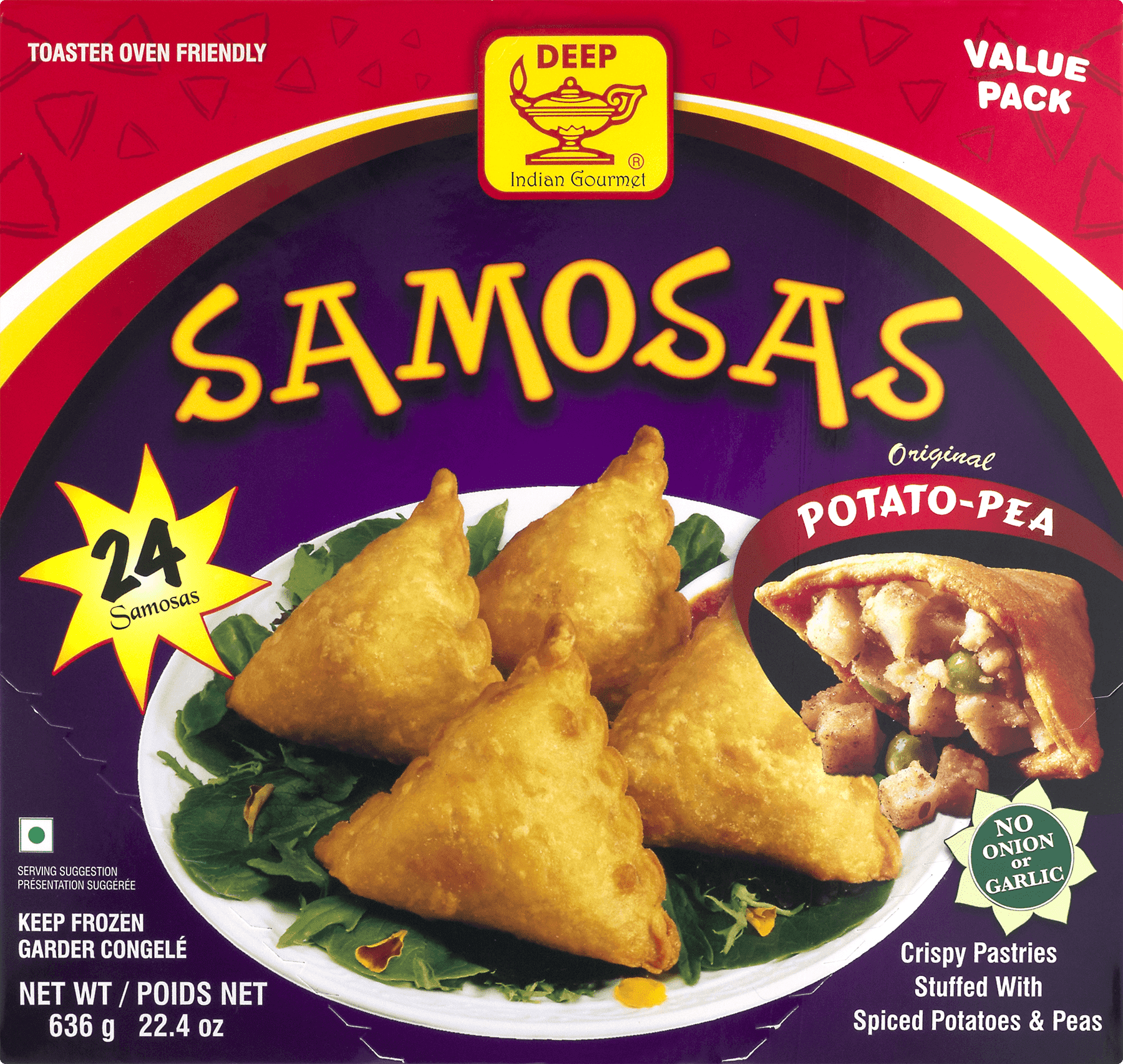 POTATO PEA SAMOSA, AL PREMIUM POTATO PEA SAMOSA