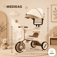thumbnail image 5 of Montable 3 En 1 Komfort: Bicicleta De Equilibrio Triciclo Y Carrito De Paseo, 5 of 5