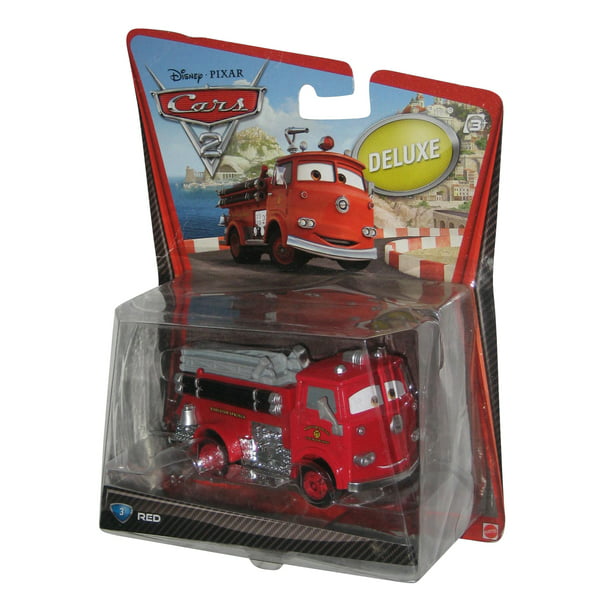 garen merk Erge, ernstige Disney Pixar Cars 2 Red Oversized Mattel Deluxe Die Cast Toy Car #3 -  Walmart.com