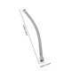 thumbnail image 2 of SHOWERORO Manguera Para Compresor De Aire De Inoxidable Flexible Y Resistente Color Plateado, 2 of 8