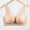 Khaki, variant on Azrian Full Figure Womens Plus Size Bras,Women's Bra Wire Free Underwear OnePiece Bra Everyday Underwear Bras