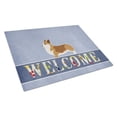 thumbnail image 1 of Carolines Treasures BB5524LCB Corgi Welcome Glass Cutting Board - Large, 1 of 2