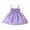 Purple, variant on Bagilaanoe Toddler Baby Girl Summer Dress Butterfly Sleeveless A-line Princess Dresses 9M 12M 18M 24M 3T 4T Kid Patchwork Tulle Skirt