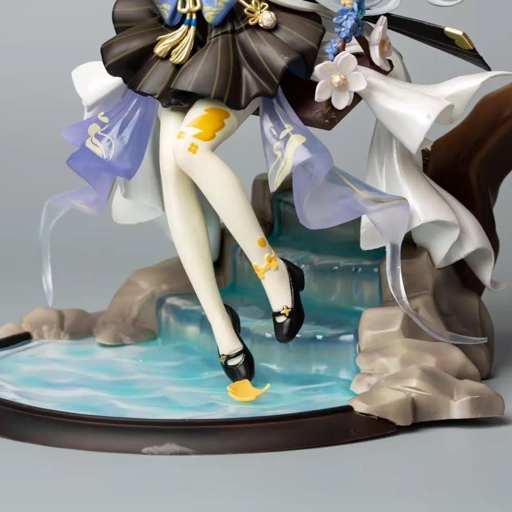 Honkai Impact 3 Theresa Figure Tree Stump Swing Theresa Apocalypse Action Figures 28cm/11inch PVC Characters Handicrafts Souvenirs for Anime Fans Gifts