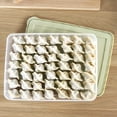 thumbnail image 2 of Contenedor de almacenamiento hermético para alimentos en forma de albóndigas de una sola capa para refrigerador, caja de plástico, caja de almacenamiento para el hogar, herramientas de almacenamiento, 2 of 5