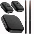 thumbnail image 1 of JUNWELL Electronic Virtual Air Drum Drumsticks Pedals Portable Virtual Reality Drum Kit Professional Smart Electronic Drum Set for Beginners Children Adults, 1 of 10