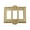 Polished Brass, variant on Nostalgic Warehouse Meadows Light Switch Cover Plate