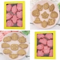 thumbnail image 1 of 8Pcs Thanksgiving Day Cookie Cutters Cookie Mold Pumpkin Maple Leaf Pressable Cookie Stamp Kitchen Baking Pastry Bakeware ToolsBChina He Qiyong unisex, 1 of 1