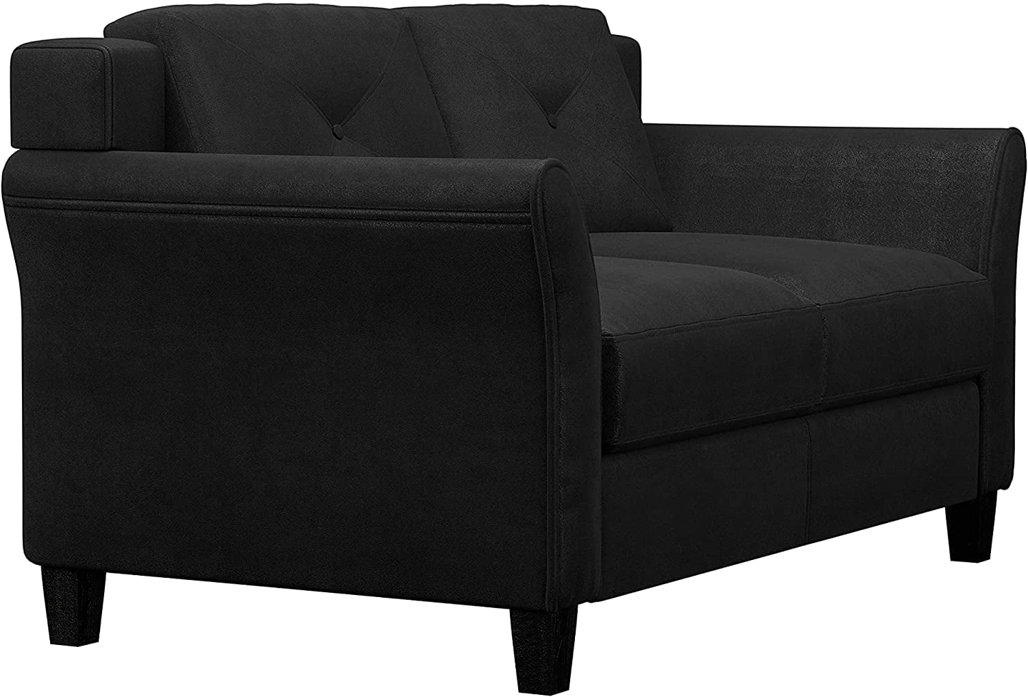 Lifestyle Solutions Harvard Loveseat with Curved Arm