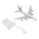 thumbnail image 2 of Modelo de avión 380 de aleación fundida a presión, adorno de avión, juguete para niños, colección de mesa., 2 of 14