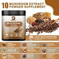 thumbnail image 5 of Beworths Mushroom Coffee - Multiple Mushroom Extract Powder for Energy - Add to Coffee/Tea/Smoothies - 4.23 Oz(120g), 5 of 7