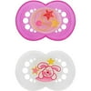 Mam - Night 6+ Silicone Pacifier 2 Pack