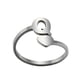 thumbnail image 1 of Anillos para mujer, regalos de moda para mujer, 26 anillos con apertura de letras en inglés, joyería de acero inoxidable para niñas, anillo de moda, 1 of 3