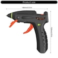 thumbnail image 5 of Zecic Electric Cordless Hot Glues Guns 2400mAh Battery USB Rechargeable Quick Heating Up for DIY School Craft and Repair Tasks, 5 of 9
