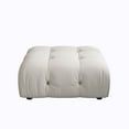 thumbnail image 6 of Sdorens Modular Sectional Sofa,L-Shaped Sofa Velvet Couch Free Combination Sofa,Ottoman for Living Room and Apartment,Beige, 6 of 6