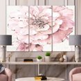 thumbnail image 1 of Designart - Indigold Shabby Peonies Pink - Farmhouse Gallery-wrapped Canvas, 1 of 2