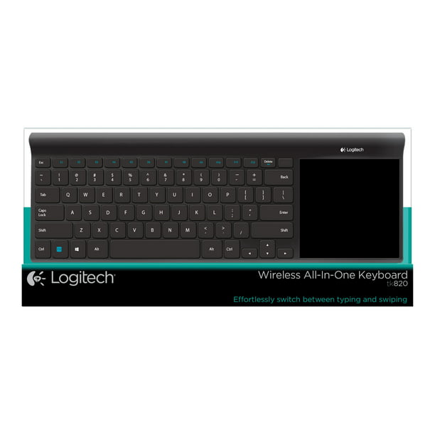 Hvad angår folk campingvogn Ord Logitech Wireless All-In-One Keyboard TK820 with Built-In Touchpad -  Walmart.com