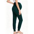 thumbnail image 3 of WOOXIO Women's Over The Belly Pregnancy Activewear Jogger Maternity Pants, 3 of 3