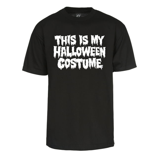 Mens This Is My Halloween Costume Short-Sleeve T-Shirt - Black - Medium