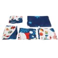 thumbnail image 2 of Christmas Tablecloth Chair Covers Set for Home Kitchen Dining Room Festive Decoration, Protects Table From Dust and Scratches, 2 of 8