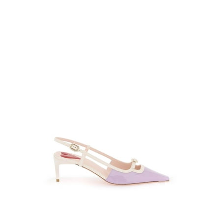 

Roger Vivier Two-Tone Patent Leather Pumps Women