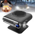 thumbnail image 4 of Display Temperature Car Heater 12V/24V Portable Defogger Defroster Heater Fan Q0 J7K32, 4 of 6