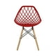 thumbnail image 3 of Mundo In Juego de 2 Sillas Eames Oslo Vento - Sillas para Comedor - Rojo Mundo In Hogar, 3 of 8