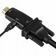thumbnail image 2 of HDMI to VGA Adapter Converter Gold-Plated for PC, Laptop, DVD, Desktop and Other HDMI Input Devices - Black, 2 of 7