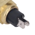 thumbnail image 3 of Sensor de temperatura del agua del aceite Transductor de temperatura del refrigerante del motor diésel Rosca 1/2NPT 6‑24V, 3 of 8