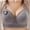 Gray, variant on Hipattires Push up Bras for Women Front Closure Plus Size Bralette Wireless Soft Everyday Womens Bras Lift ,SIZE XXXXL