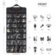 thumbnail image 2 of Organizador colgante de joyas Vhermosa con bolsillos para mujer ZJWJ776-2, 2 of 8