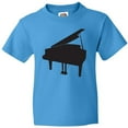 thumbnail image 3 of Inktastic Piano Silhouette Youth T-Shirt, 3 of 5