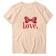 thumbnail image 5 of RKSTN Valentines Gift Valentine Shirts for Women Oversized Crewneck Valentine's Day Graphic Print Short Sleeve T Shirts Pullover Top Womens Casual Round Neck Plus Size Loose Comfy Summer Tee Shirts, 5 of 6