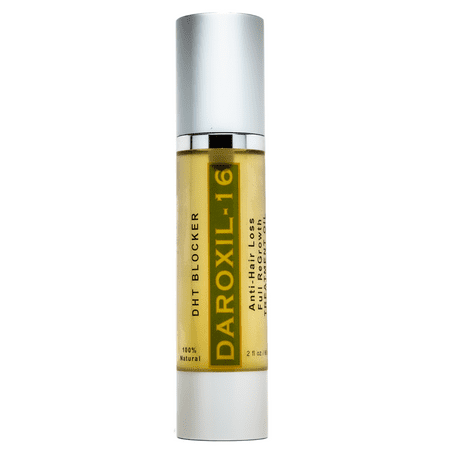 Daroxil 16 Anti Hair fall Organic Oil 2 OZ Best Hair Loss and Re-Growth Serum Oil