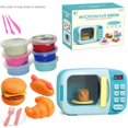 thumbnail image 1 of De Juguetes Para Microondas, Juego De Cocina Con Sonido Ligero, Juego De Simulación, Horno Electrónico Con Juego De Comida, Juego De Juguetes Para Niñas Y Niños 1 Juego Monstrate FN003027-00, 1 of 6