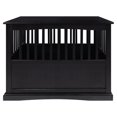 thumbnail image 3 of Casual Home Pet Crate End Table w/ Lockable Latch for Large Sized Pets, Black, 3 of 8