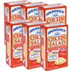 Canned Chicken Salad with Crackers 3oz Boxes Includes Pre-mixed Chicken Salad, 5 Crackers, & Plastic Spreader Convenient & Ready to Eat Snacks Great for Outdoor Meal Pack of 6