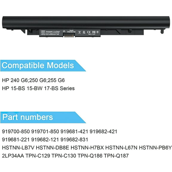 JC03 JC04 Laptop Battery For HP 919700-850 919701-850 HSTNN-PB6Y HSTNN-LB7V NEW